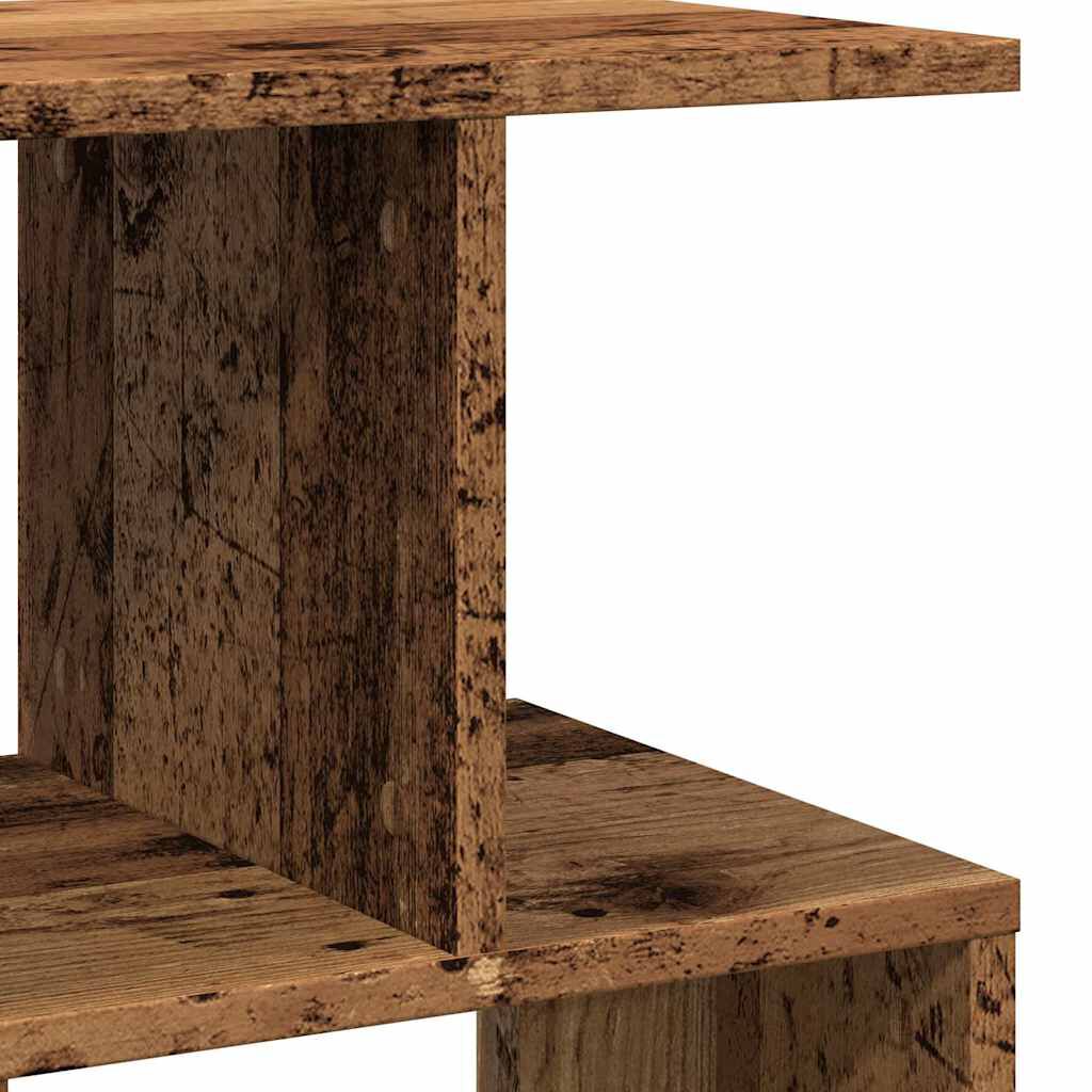 vidaXL Κομοδίνα 2 τεμάχια Παλιό ξύλο 50x30x51,5 cm Κατασκευασμένο ξύλο