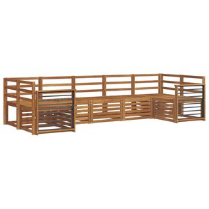vidaXL &Sigma;&alpha;&lambda;&omicron;&nu;ά&kappa;&iota; &Gamma;&omega;&nu;&iota;&alpha;&kappa;&omicron;ύ &Kappa;&alpha;&nu;&alpha;&pi;έ 7 pcs &Phi;&upsilon;&sigma;&iota;&kappa;ό