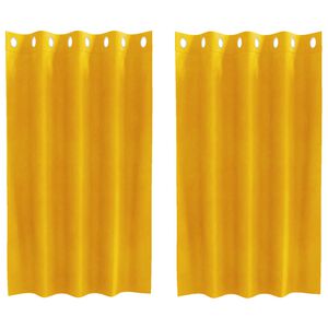 vidaXL &Kappa;&omicron;&upsilon;&rho;&tau;ί&nu;&epsilon;&sigmaf; &sigma;&upsilon;&sigma;&kappa;ό&tau;&iota;&sigma;&eta;&sigmaf; 2 &tau;&mu;&chi;. &Mu;&omicron;&upsilon;&sigma;&tau;&alpha;&rho;&delta;ί 140 x 140 cm &Beta;&epsilon;&lambda;&omicron;ύ&delta;&omicron;