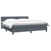 vidaXL Box Spring &Kappa;&rho;&epsilon;&beta;ά&tau;&iota; &mu;&epsilon; &sigma;&tau;&rho;ώ&mu;&alpha; &Sigma;&kappa;&omicron;ύ&rho;&omicron; &gamma;&kappa;&rho;&iota; 180x220 &epsilon;&kappa;. &Beta;&epsilon;&lambda;&omicron;ύ&delta;&iota;&nu;&omicron;