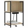 vidaXL Κομοδίνο Sonoma Δρυς 38 x 31 x 61 εκ Επεξεργασμένο ξύλο