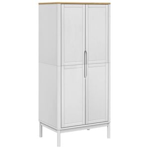 vidaXL &Nu;&tau;&omicron;&upsilon;&lambda;ά&pi;&alpha; FLORO &Lambda;&epsilon;&upsilon;&kappa;ή 77 x 53 x 171 &epsilon;&kappa;. &alpha;&pi;ό &Mu;&alpha;&sigma;ί&phi; &Xi;ύ&lambda;&omicron; &Pi;&epsilon;ύ&kappa;&omicron;&upsilon;