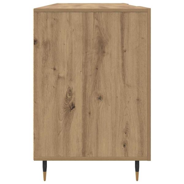 vidaXL Γραφείο artisan δρυς 140 x 50 x 75 εκ. Επεξεργασμένο ξύλο
