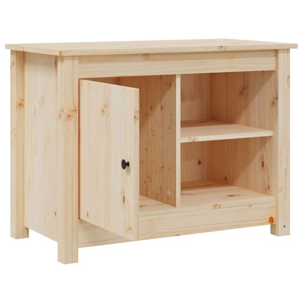 vidaXL Έπιπλο Τηλεόρασης 70x36,5x52 εκ. από Μασίφ Ξύλο Πεύκου
