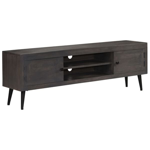 vidaXL Έπιπλο Τηλεόρασης 140 x 30 x 45 εκ. από Μασίφ Ξύλο Μάνγκο