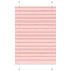 vidaXL Πλισέ περσίδα ροζ 90x150 cm Πλάτος υφάσματος 89,4 cm