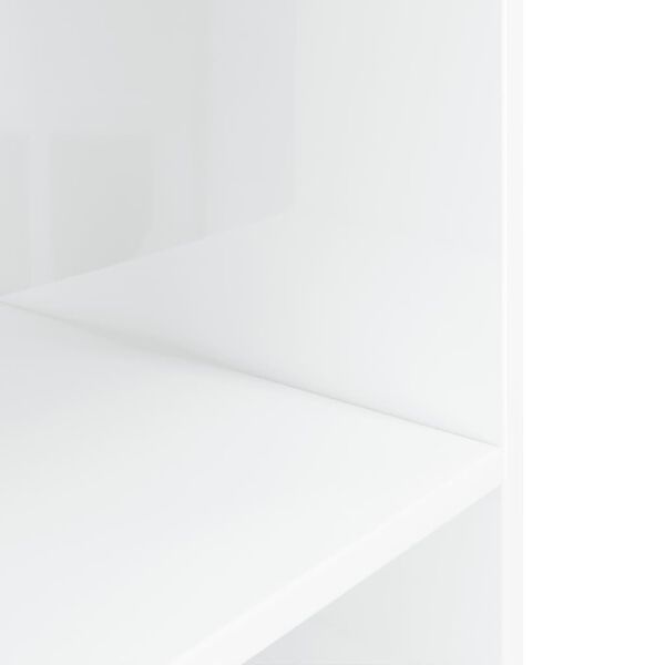 vidaXL Βάση Ενυδρείου Γυαλ. Λευκό 80x35x60 εκ. από Επεξεργασμένο Ξύλο