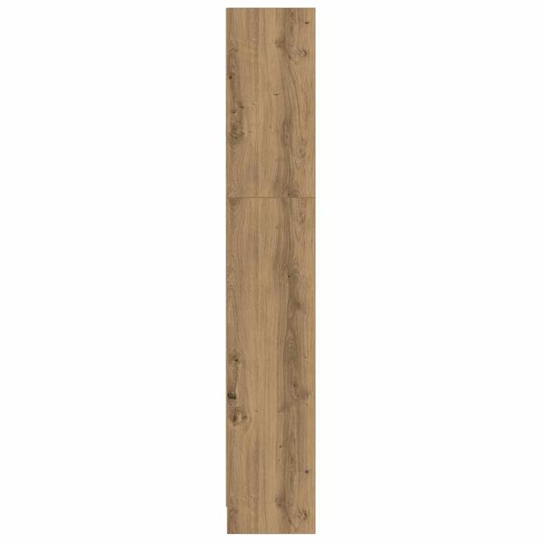 vidaXL Βιβλιοθήκη Αρτισιανή Δρυς 60x24x143 εκ. από Επεξεργασμένο Ξύλο