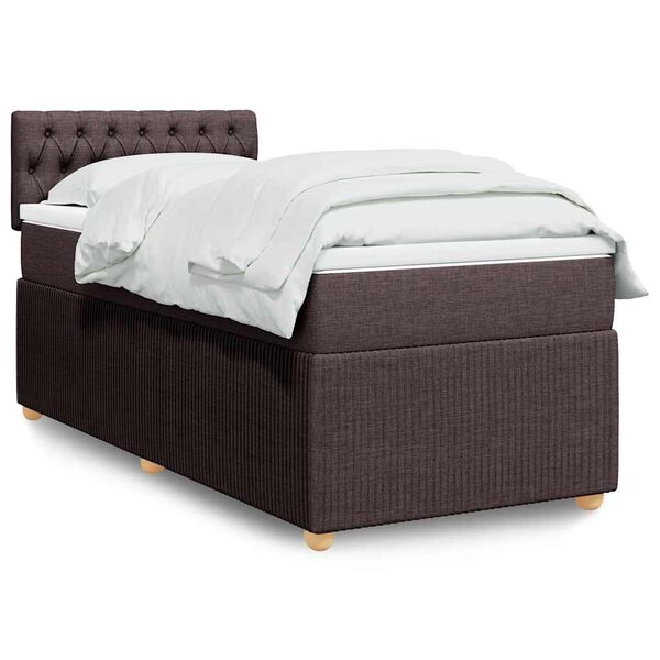 vidaXL &Kappa;&rho;&epsilon;&beta;ά&tau;&iota; Boxspring &mu;&epsilon; &Sigma;&tau;&rho;ώ&mu;&alpha; &Sigma;&kappa;&omicron;ύ&rho;&omicron; &Kappa;&alpha;&phi;έ 80x200 &epsilon;&kappa;. &Upsilon;&phi;&alpha;&sigma;&mu;ά&tau;&iota;&nu;&omicron;