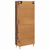 vidaXL Highboard &Pi;&alpha;&lambda;&iota;ό &Xi;ύ&lambda;&omicron; 69,5 x 34 x 180 &epsilon;&kappa;. &Epsilon;&pi;&epsilon;&xi;&epsilon;&rho;&gamma;&alpha;&sigma;&mu;έ&nu;&omicron; &xi;ύ&lambda;&omicron;