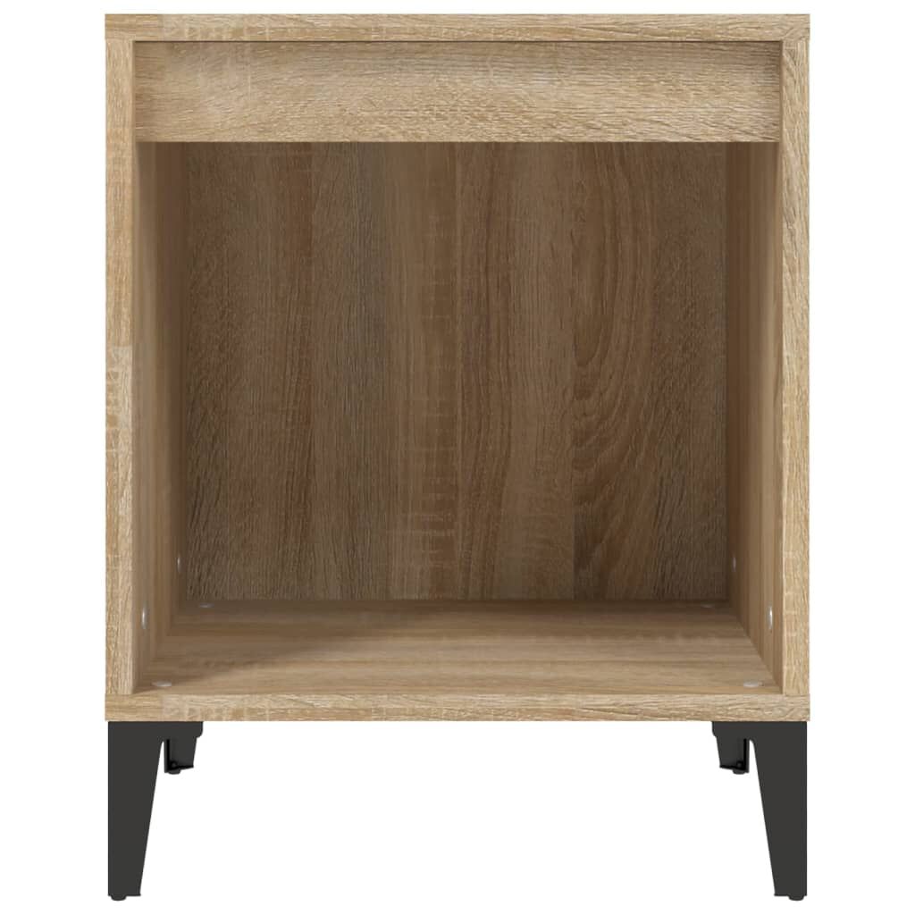 vidaXL Κομοδίνο Sonoma Δρυς 40x35x50 εκ.