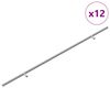 vidaXL &Chi;&epsilon;&iota;&rho;&iota;&sigma;&tau;ή&rho;&iota;&omicron; &Nu;&tau;&omicron;&upsilon;&lambda;ά&pi;&alpha;&sigmaf; 12 pcs &Alpha;&sigma;&eta;&mu;ί 700mm &Alpha;&nu;&omicron;&xi;&epsilon;ί&delta;&omega;&tau;&omicron; &alpha;&tau;&sigma;ά&lambda;&iota;
