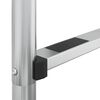 vidaXL Σκάλα Πισίνας 54 x 38 x 184,5 εκ. από Ανοξείδωτο Ατσάλι 304