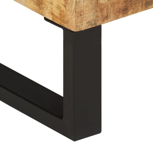 vidaXL Ντουλάπι 80 x 30 x 76 εκ. από Μασίφ Ξύλο Μάνγκο