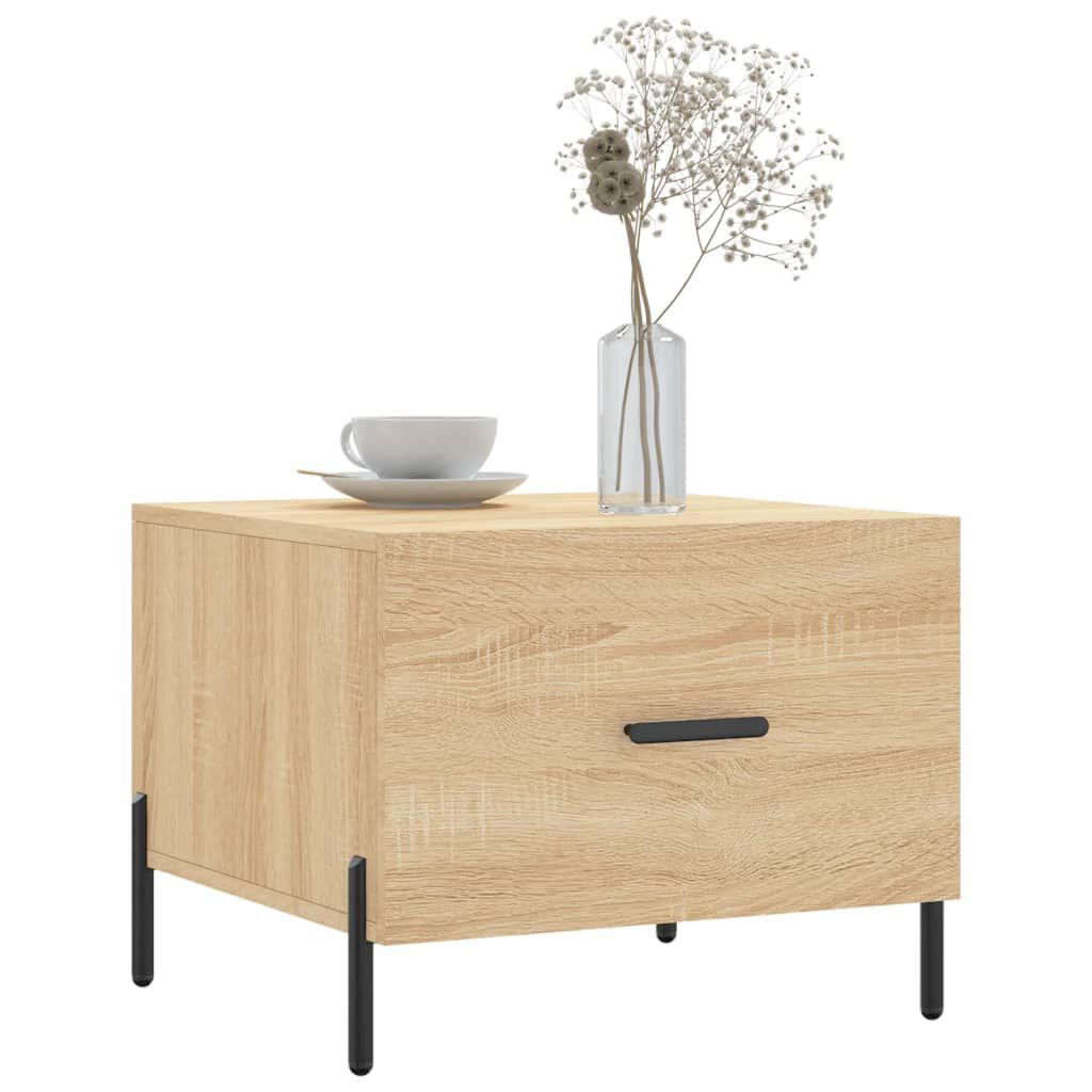 vidaXL Τραπεζάκια Σαλονιού 2 τεμ Sonoma Δρυς 50x50x40 εκ Επεξ. Ξύλο