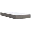 vidaXL &Kappa;&rho;&epsilon;&beta;ά&tau;&iota; Boxspring &mu;&epsilon; &Sigma;&tau;&rho;ώ&mu;&alpha; Taupe 90x190 &epsilon;&kappa;.&Upsilon;&phi;&alpha;&sigma;&mu;ά&tau;&iota;&nu;&omicron;