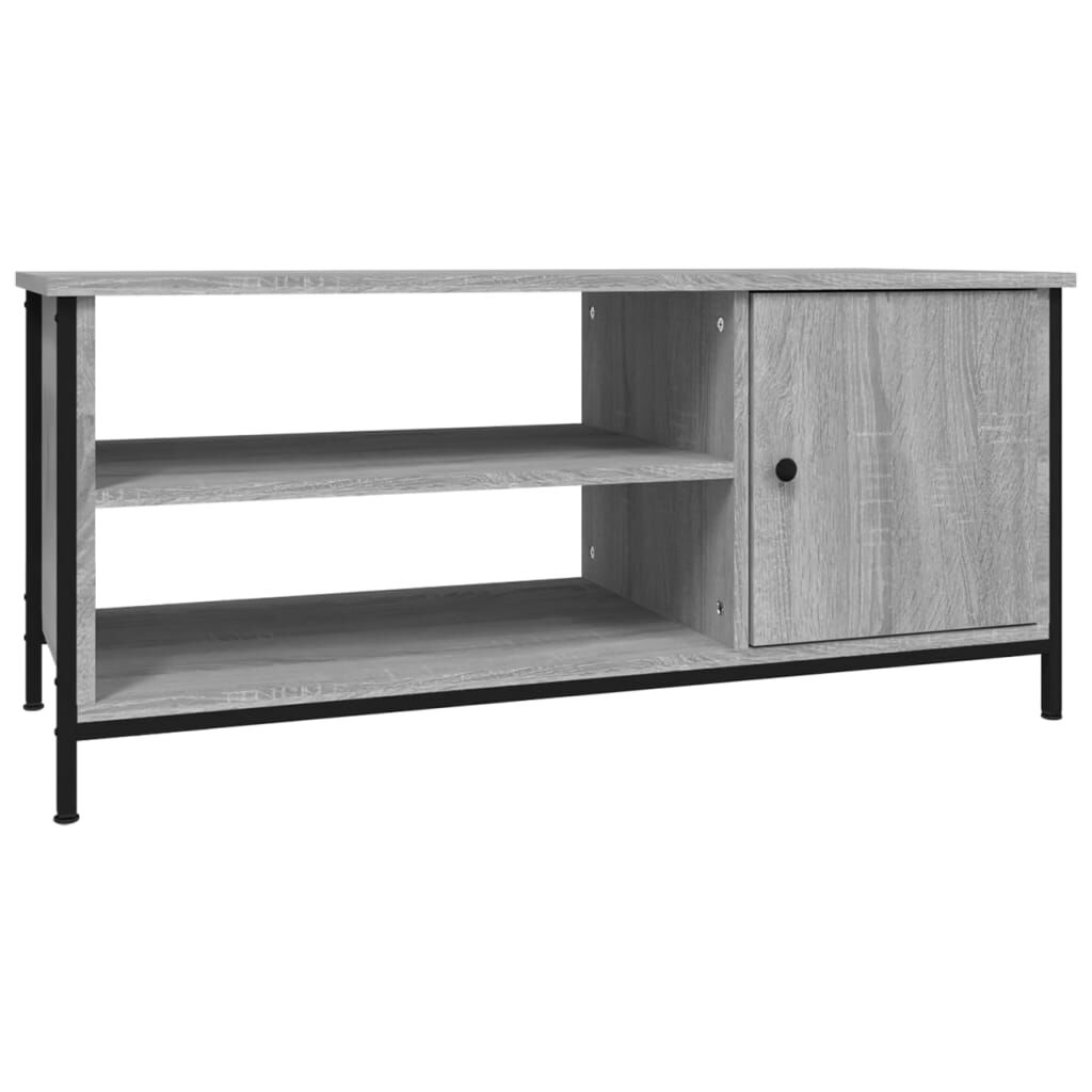 vidaXL Έπιπλο Τηλεόρασης Γκρι Sonoma 100x40x45 εκ. από Επεξεργ. Ξύλο