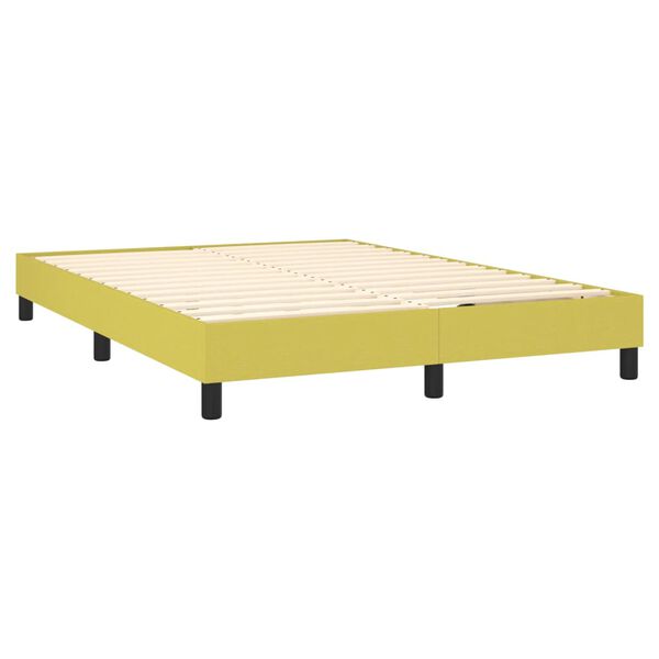 vidaXL &Kappa;&rho;&epsilon;&beta;ά&tau;&iota; Boxspring &mu;&epsilon; &Sigma;&tau;&rho;ώ&mu;&alpha; &Pi;&rho;ά&sigma;&iota;&nu;&omicron; 140x190 &epsilon;&kappa;. &Upsilon;&phi;&alpha;&sigma;&mu;ά&tau;&iota;&nu;&omicron;