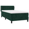 vidaXL &Kappa;&rho;&epsilon;&beta;ά&tau;&iota; Boxspring &mu;&epsilon; &Sigma;&tau;&rho;ώ&mu;&alpha; &Sigma;&kappa;&omicron;ύ&rho;&omicron; &Pi;&rho;ά&sigma;&iota;&nu;&omicron; 90x200 &epsilon;&kappa;. &Beta;&epsilon;&lambda;&omicron;ύ&delta;&iota;&nu;&omicron;