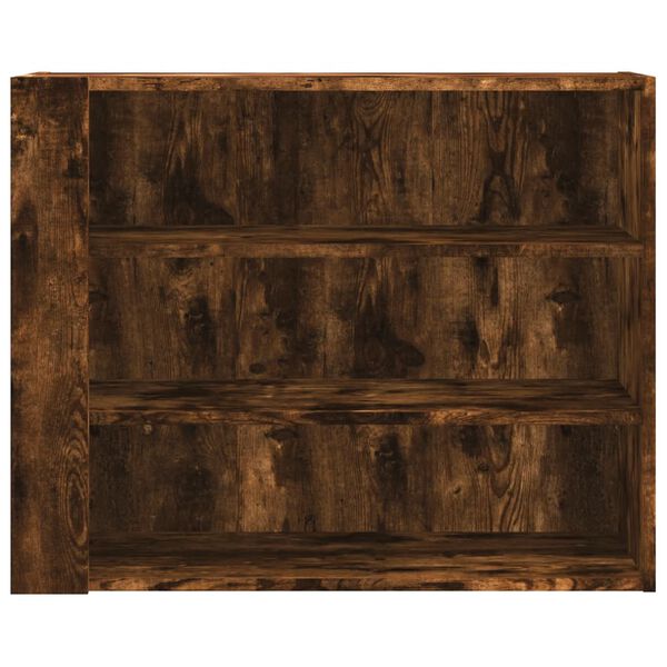 vidaXL Ντουλάπι Τοίχου Καπνιστή Δρυς 75x35x60 εκ. Επεξεργασμένο Ξύλο