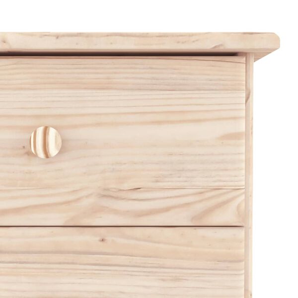 vidaXL Ντουλάπι ALTA 77 x 35 x 73 εκ. από Μασίφ Ξύλο Πεύκου