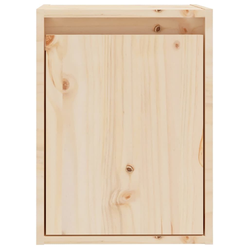 vidaXL Ντουλάπι Τοίχου 30 x 30 x 40 εκ. από Μασίφ Ξύλο Πεύκου