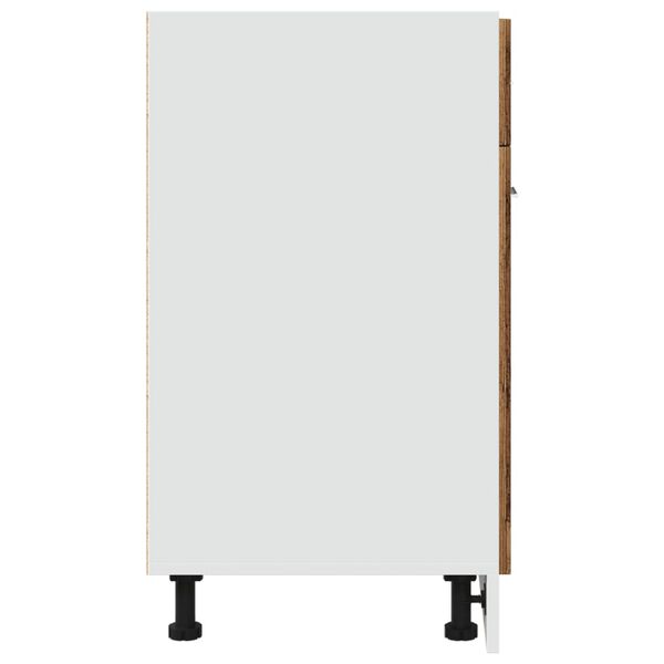 vidaXL Ντουλάπι με ΣυρτάριLyon Παλαιό Ξύλο 60x46x81,5 εκ. Επεξ. Ξύλο