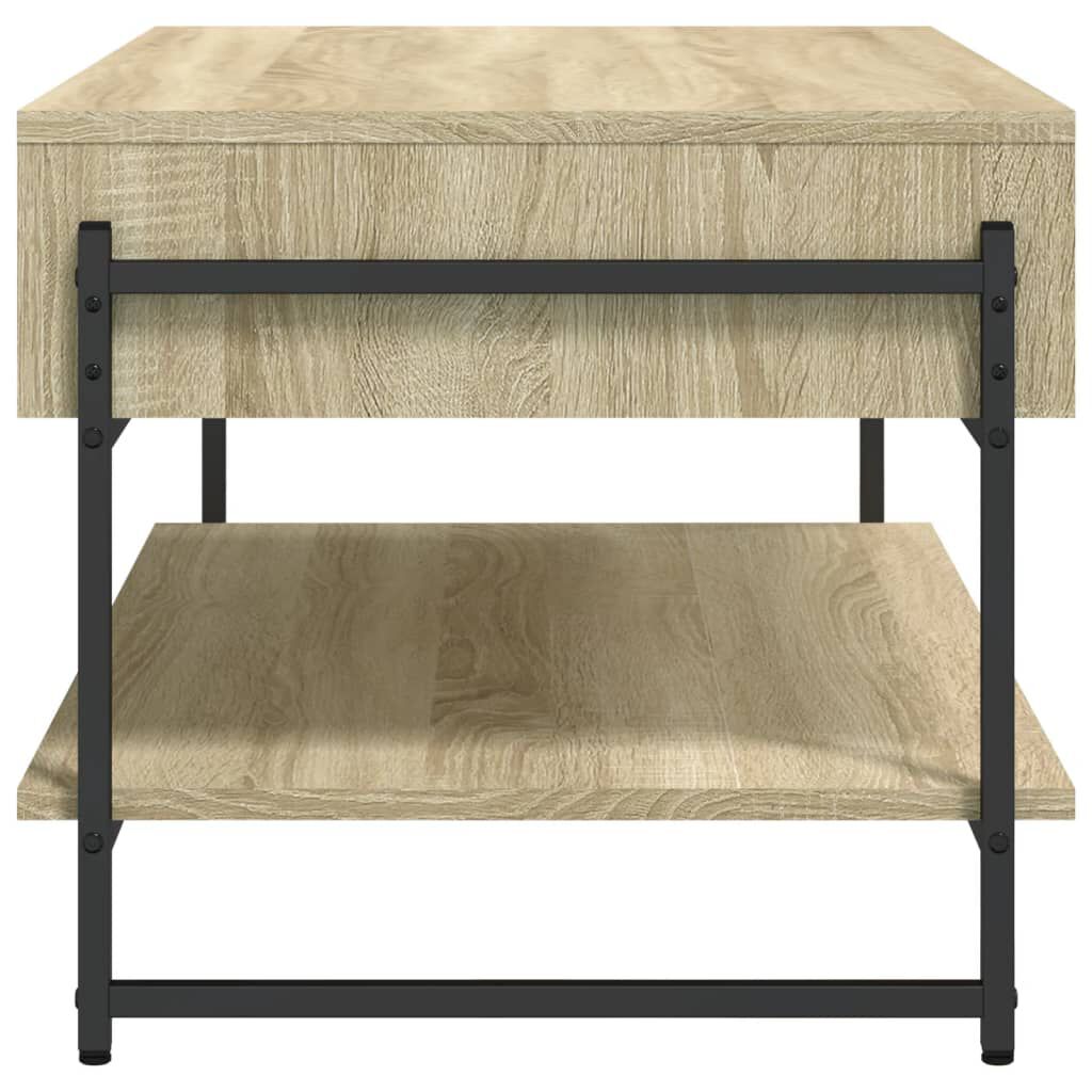 vidaXL Τραπεζάκι Σαλονιού Sonoma Δρυς 90x50x45 εκ. Επεξεργασμένο Ξύλο