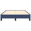 vidaXL Πλαίσιο κρεβατιού χωρίς στρώμα μπλε 120x200cm ύφασμα