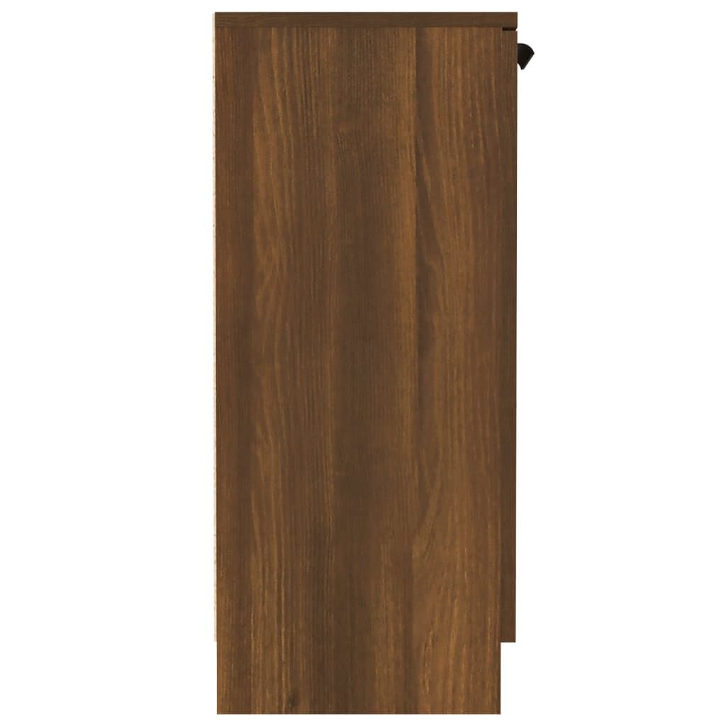vidaXL Μπουφές Καφέ Δρυς 60 x 30 x 70 εκ. από Επεξεργασμένο Ξύλο