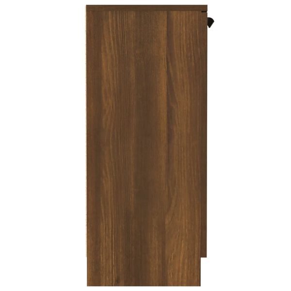vidaXL Μπουφές Καφέ Δρυς 60 x 30 x 70 εκ. από Επεξεργασμένο Ξύλο