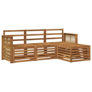 vidaXL &Sigma;&epsilon;&iota;&rho;ά &Kappa;&alpha;&nu;&alpha;&pi;έ &Epsilon;&xi;&omega;&tau;&epsilon;&rho;&iota;&kappa;&omicron;ύ 4 pcs &Phi;&upsilon;&sigma;&iota;&kappa;ό