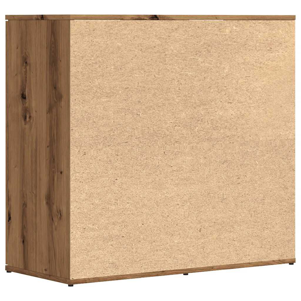 vidaXL Ντουλάπι Τεχνίτης Δρυς 80 x 36 x 75 εκ. Επεξεργασμένο Ξύλο