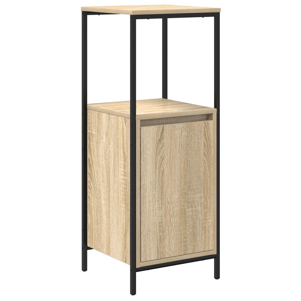 vidaXL Σετ Επίπλων Μπάνιου 5 τεμαχίων σε Sonoma Oak Επεξεργασμένο Ξύλο