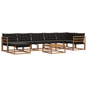 vidaXL &Sigma;&epsilon;&iota;&rho;ά &Kappa;&alpha;&nu;&alpha;&pi;έ &Epsilon;&xi;&omega;&tau;&epsilon;&rho;&iota;&kappa;&omicron;ύ &mu;&epsilon; &mu;&alpha;&xi;&iota;&lambda;ά&rho;&iota; 22 pcs &Phi;&upsilon;&sigma;&iota;&kappa;ό &kappa;&alpha;&iota; &Mu;&alpha;ύ&rho;&omicron;