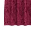 vidaXL Κουρτίνα με κουρτίνες 2 pcs Κόκκινο 140 x 140 cm Βελούδο