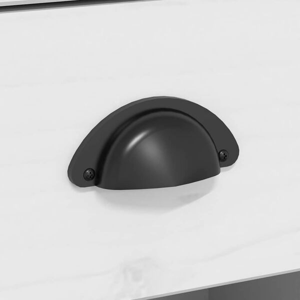 vidaXL Κομοδίνο BODO Καφέ 53 x 38,5 x 67 εκ. από Μασίφ Ξύλο Πεύκου