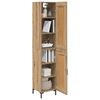 vidaXL Highboard Artisan Oak 34,5 x 34 x 180 &epsilon;&kappa;. &Epsilon;&pi;&epsilon;&xi;&epsilon;&rho;&gamma;&alpha;&sigma;&mu;έ&nu;&omicron; &xi;ύ&lambda;&omicron;