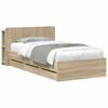 vidaXL &Kappa;&alpha;&lambda;ά&theta;&iota; &mu;&epsilon; &alpha;&pi;&omicron;&theta;ή&kappa;&eta; &kappa;&alpha;&iota; &kappa;&epsilon;&phi;&alpha;&lambda;ά&rho;&iota; Sonoma &Delta;&rho;&upsilon;&sigmaf; 75 x 190 cm