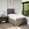 vidaXL &Kappa;&rho;&epsilon;&beta;ά&tau;&iota; Boxspring &mu;&epsilon; &Sigma;&tau;&rho;ώ&mu;&alpha; Taupe 90x190 &epsilon;&kappa;.&Upsilon;&phi;&alpha;&sigma;&mu;ά&tau;&iota;&nu;&omicron;