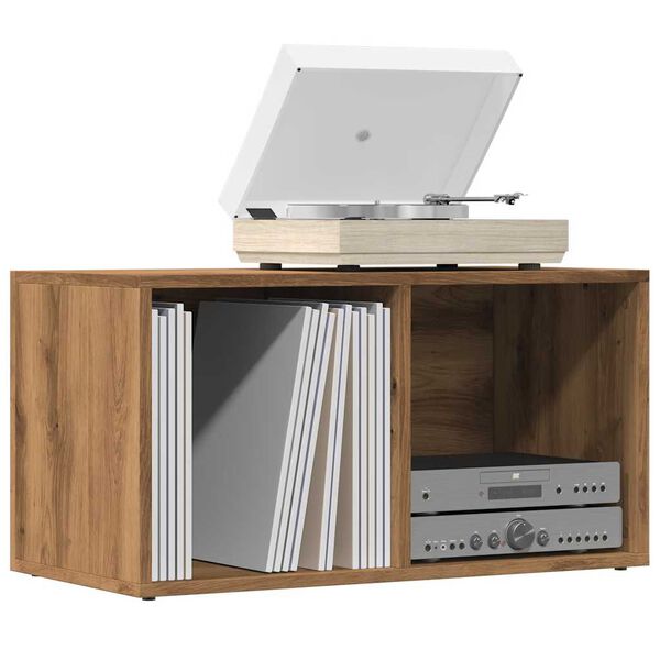 vidaXL LP Κουτί Αποθήκευσης Αρτισιανή Δρυς 69,5x34x36 εκ. Επεξ.Ξύλο