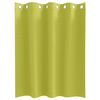 vidaXL Κουρτίνες με κουρτίνες 2 pcs Λαχανί 140x140cm Πολυεστέρας