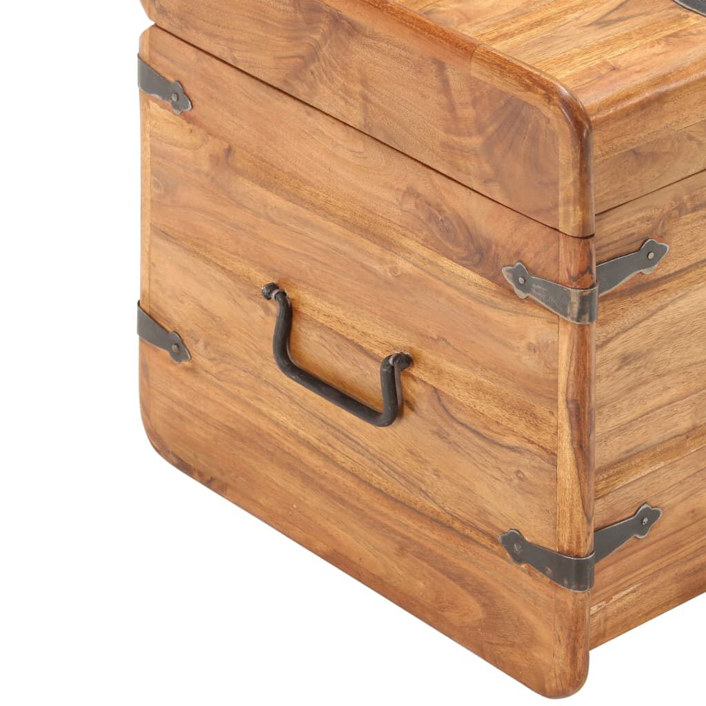 vidaXL Μπαούλο 40 x 40 x 40 εκ. από Μασίφ Ξύλο Ακακίας