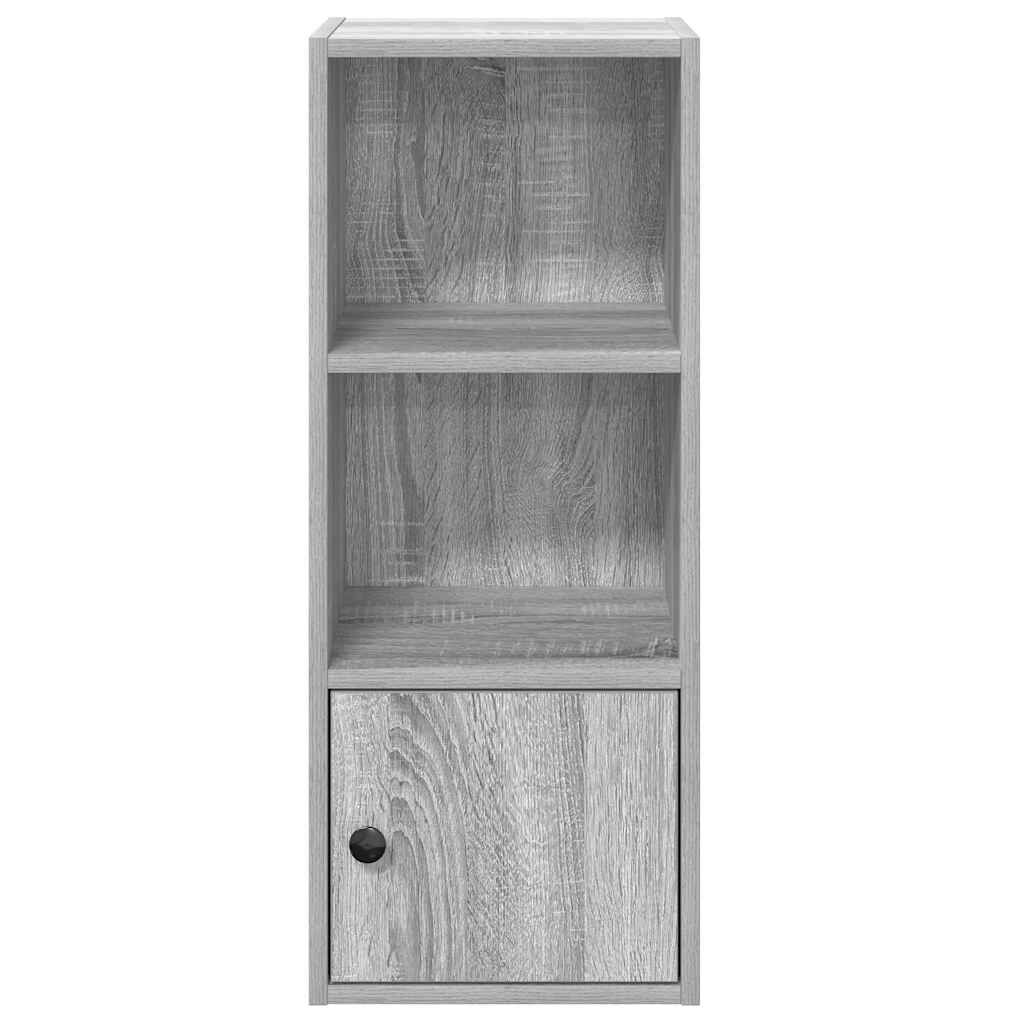 vidaXL Βιβλιοθήκη Γκρι Sonoma 31x24x77 εκ. από Επεξεργ. Ξύλο