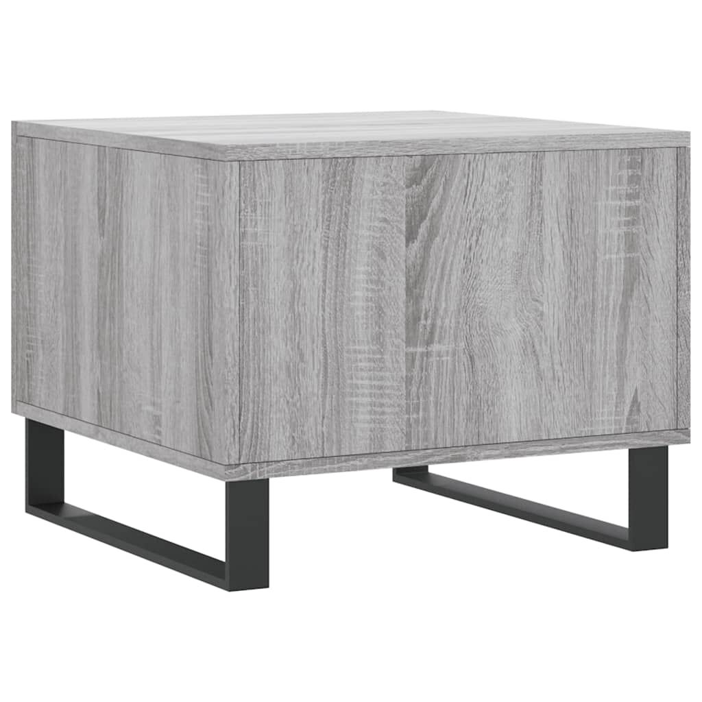 vidaXL Τραπεζάκια Σαλονιού 2 τεμ Γκρι sonoma 50x50x40 εκ Επεξ. Ξύλο