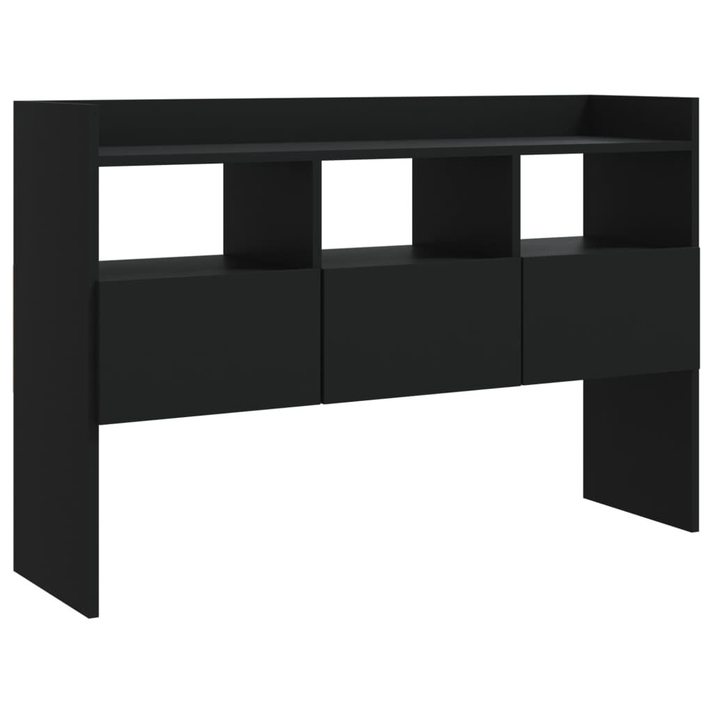vidaXL Μπουφές Μαύρος 105 x 30 x 70 εκ. από Επεξ. Ξύλο