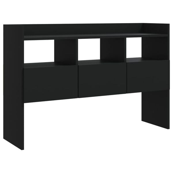 vidaXL Μπουφές Μαύρος 105 x 30 x 70 εκ. από Επεξ. Ξύλο