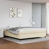 vidaXL &Kappa;&rho;&epsilon;&beta;ά&tau;&iota; Boxspring &mu;&epsilon; &Sigma;&tau;&rho;ώ&mu;&alpha; &Kappa;&rho;&epsilon;&mu; 200x200 &epsilon;&kappa;. &Sigma;&upsilon;&nu;&theta;&epsilon;&tau;&iota;&kappa;ό &Delta;έ&rho;&mu;&alpha;