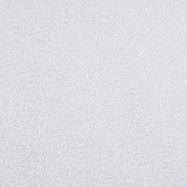 vidaXL Πετσέτες 25 τεμάχια Λευκό 100x200 εκ. 360 γρ/μ² 100% βαμβάκι