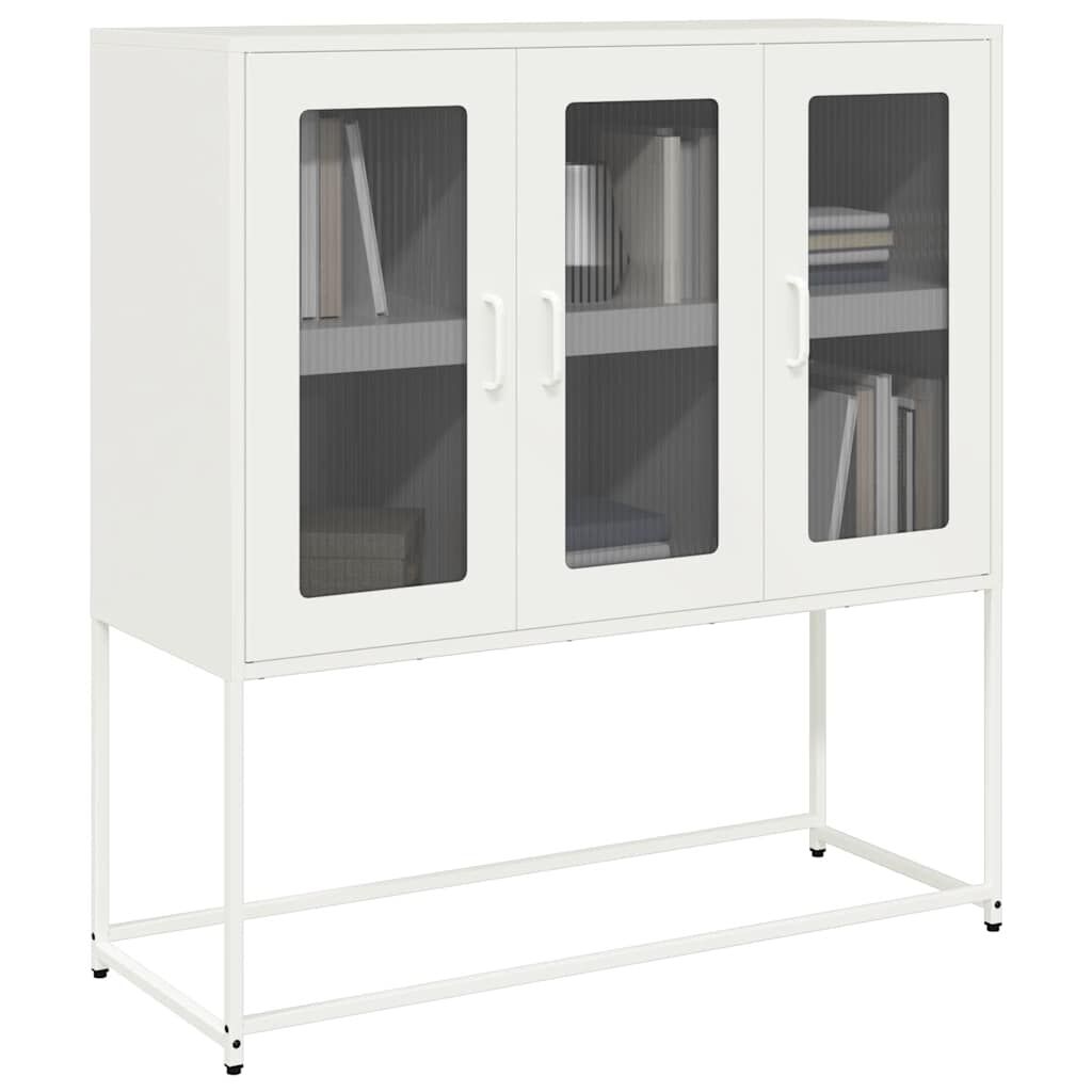vidaXL Ντουλάπι Πράσινη Λαδί 100,5x39x107 εκ. από Χάλυβα Ψυχρής Έλασης